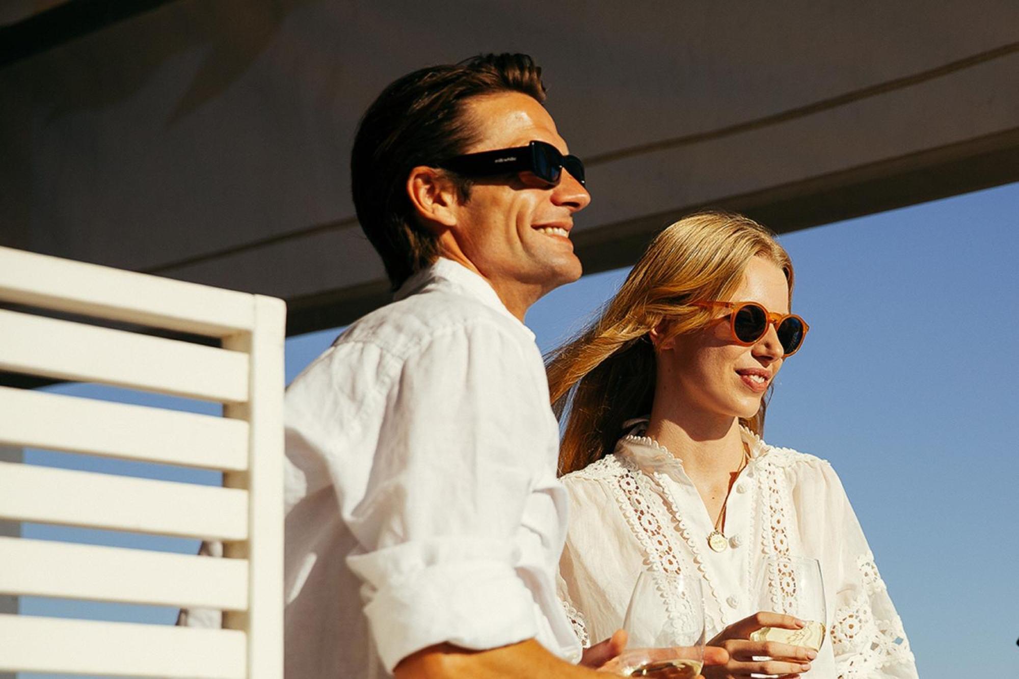 Domes Lake Algarve, Autograph Collection Vilamoura Zewnętrze zdjęcie Two people wearing sunglasses